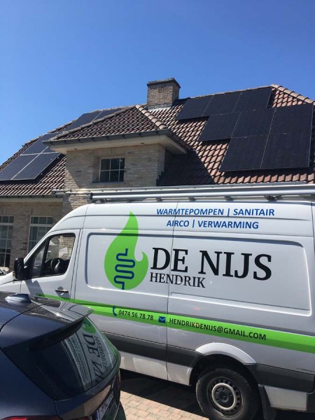 Firma De Nijs Hendrik heeft zonnepanelen geplaatst